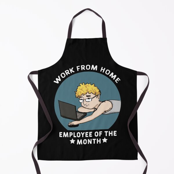 Item preview, Work from home - Employee of the month designed and sold by Art-Tease.
