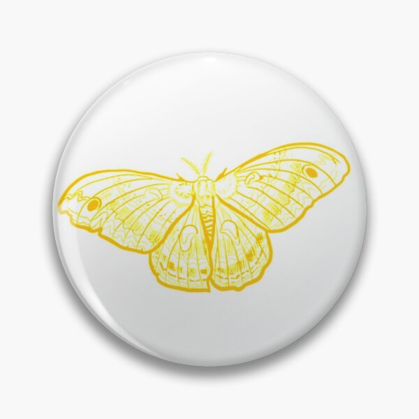 Item preview, Yellow moth designed and sold by Queer-enby-shit.