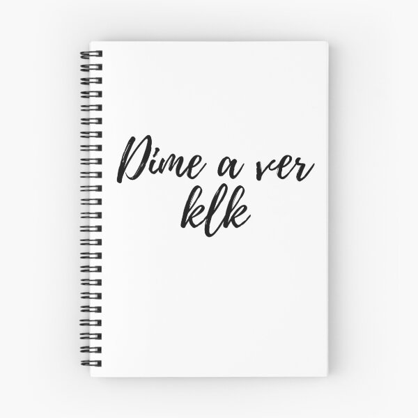 Item preview, Dime a ver klk - Dominican slang designed and sold by gloriasd14.