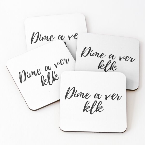 Item preview, Dime a ver klk - Dominican slang designed and sold by gloriasd14.