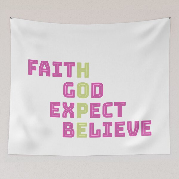 Item preview, Hope faith god expect believe designed and sold by kmario.