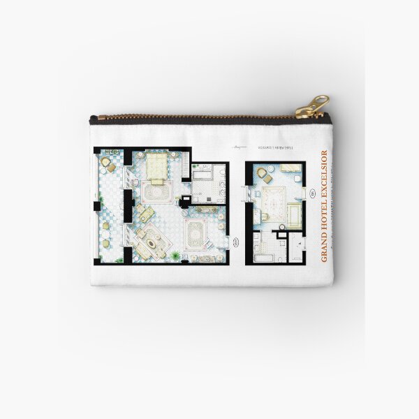 Item preview, Floorplans of suite and room from the movie AVANTI! designed and sold by TV Floorplans & More.