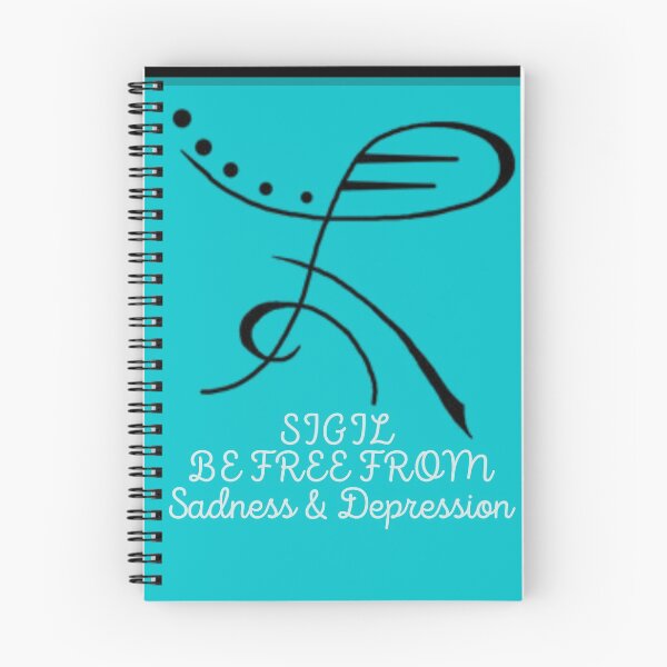 Item preview, Sigil BE FREE FROM SADNESS AND DEPRESSION designed and sold by amy greaves.