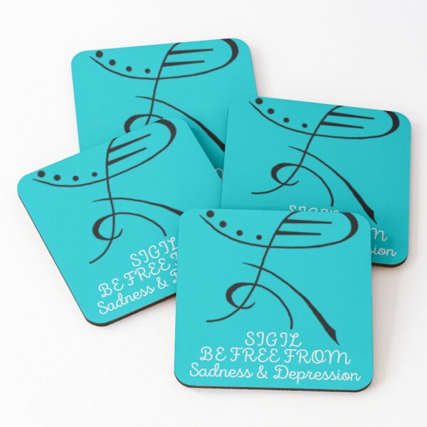 Item preview, Sigil BE FREE FROM SADNESS AND DEPRESSION designed and sold by amy greaves.