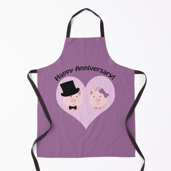 Item preview, Cute Happy Anniversary Pigs designed and sold by Hedgie Designs.