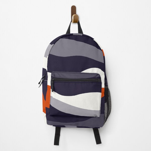 Item preview, Waves - orange and grey designed and sold by BrankaPD.