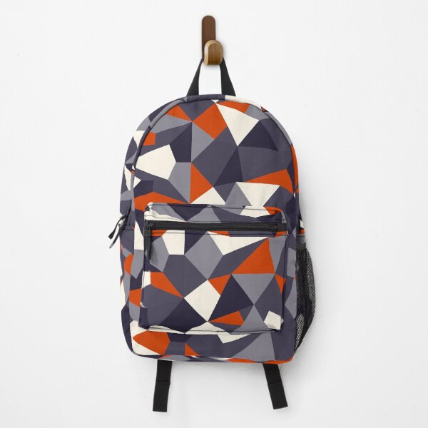 Item preview, Fragmented geometrics - orange and grey shades designed and sold by BrankaPD.