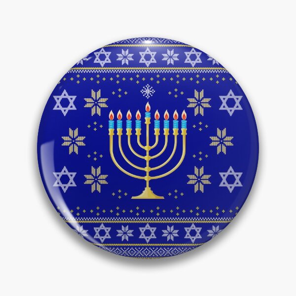 Item preview, Hanukkah Jewish Gift Menorah Candle Stand Holder Ugly Christmas Sweater designed and sold by maindeals.