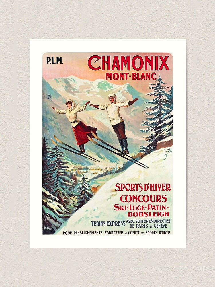 Chamonix, Mont Blanc - Vintage