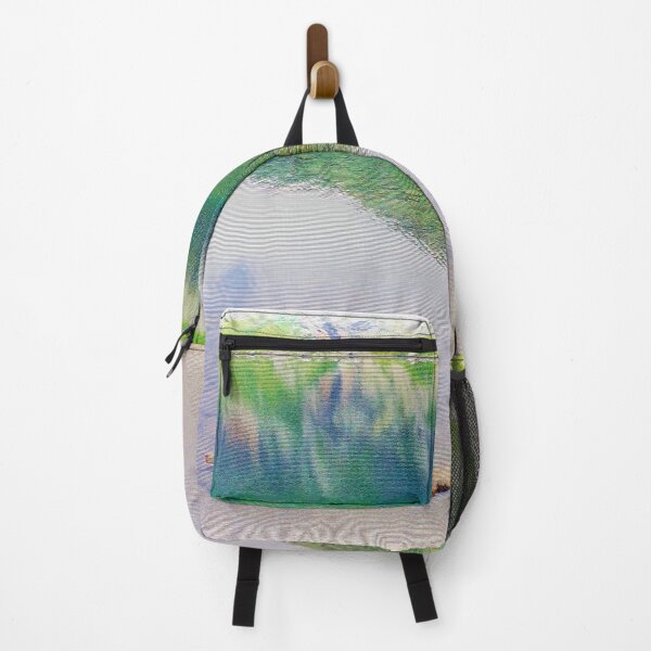 Item preview, Beautiful Water Reflection Seven Rila Lakes Bulgarian Photo With Patchwork Filter designed and sold by LuckyKermit.