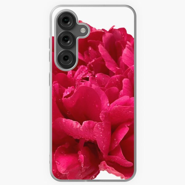 Item preview, Hot Pink Peony with Dewdrops designed and sold by InalterataArt.