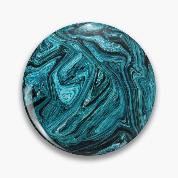 Item preview, Abstract dark an light blue marbling art designed and sold by Butterfly-Dream.