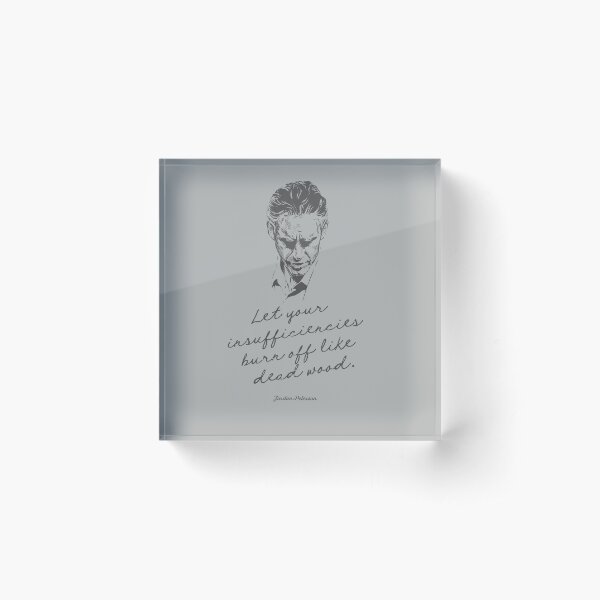Item preview, Jordan Peterson - Dead Wood Quote in Script designed and sold by VerityVox.
