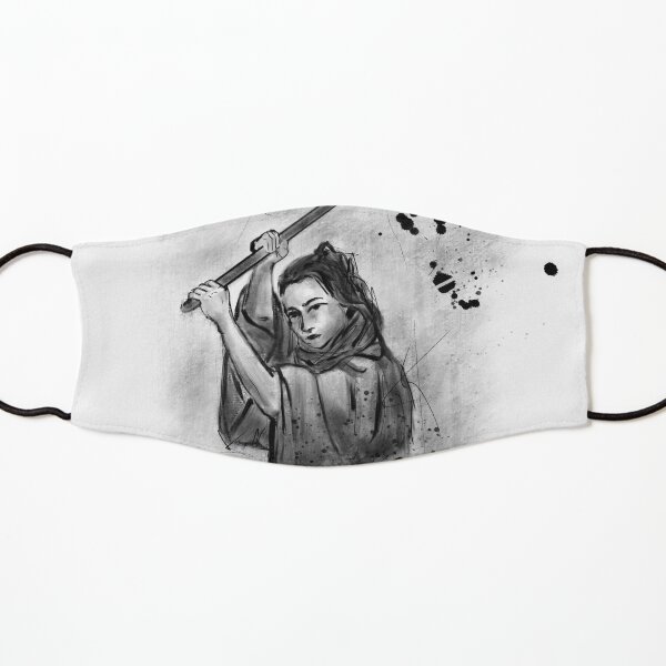 Samurai Warrior Girl Kids Mask