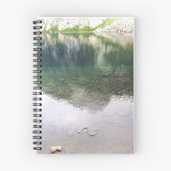 Item preview, Beautiful Water Reflection Seven Rila Lakes Bulgarian Photo With Stained Glass Filter designed and sold by LuckyKermit.