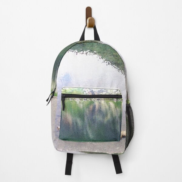 Item preview, Beautiful Water Reflection Seven Rila Lakes Bulgarian Photo With Stained Glass Filter designed and sold by LuckyKermit.