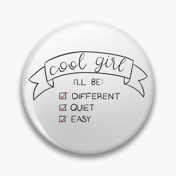 Item preview, Cool Girl lyric designed and sold by writeanewpage.