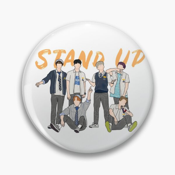 Item preview, Monsta X- Stand Up Vector Art designed and sold by cinxart.