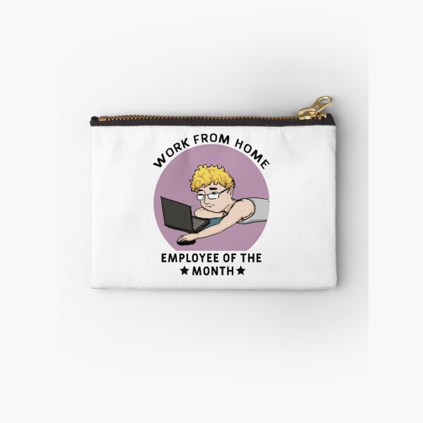 Item preview, Work From Home - Employee of the month (pink) designed and sold by Art-Tease.