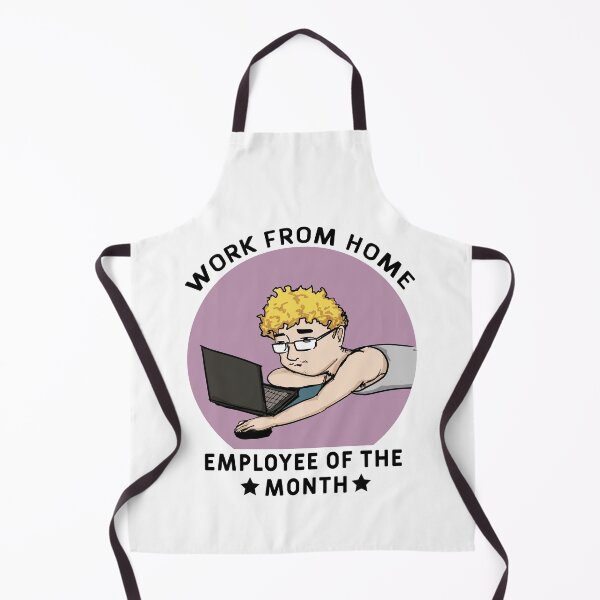 Item preview, Work From Home - Employee of the month (pink) designed and sold by Art-Tease.