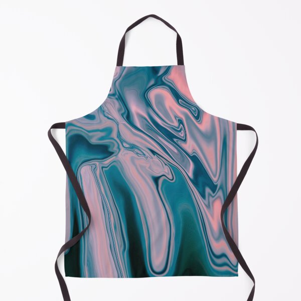 Item preview, Abstract Pink sunset at blue sea - marbling art designed and sold by Butterfly-Dream.