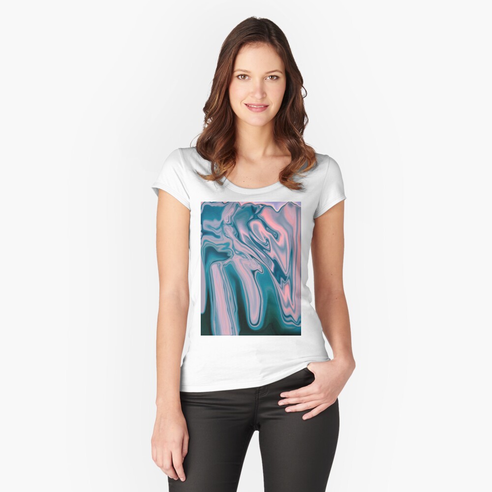 Item preview, Fitted Scoop T-Shirt designed and sold by Butterfly-Dream.