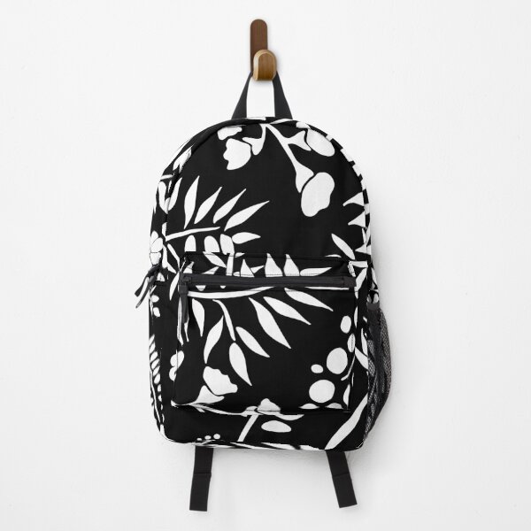 Item preview, Botanical pattern black & white designed and sold by BrankaPD.