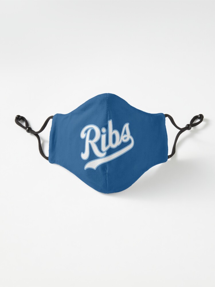 Alternate view of KC Ribs - Blue 2 Mask
