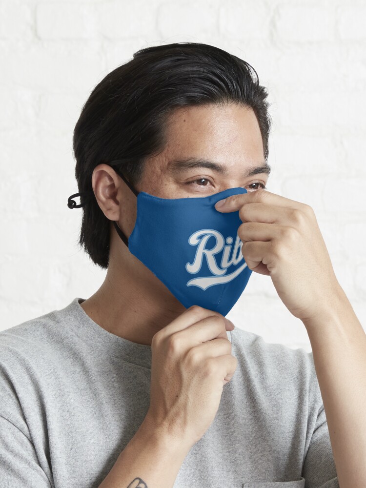 Alternate view of KC Ribs - Blue 2 Mask