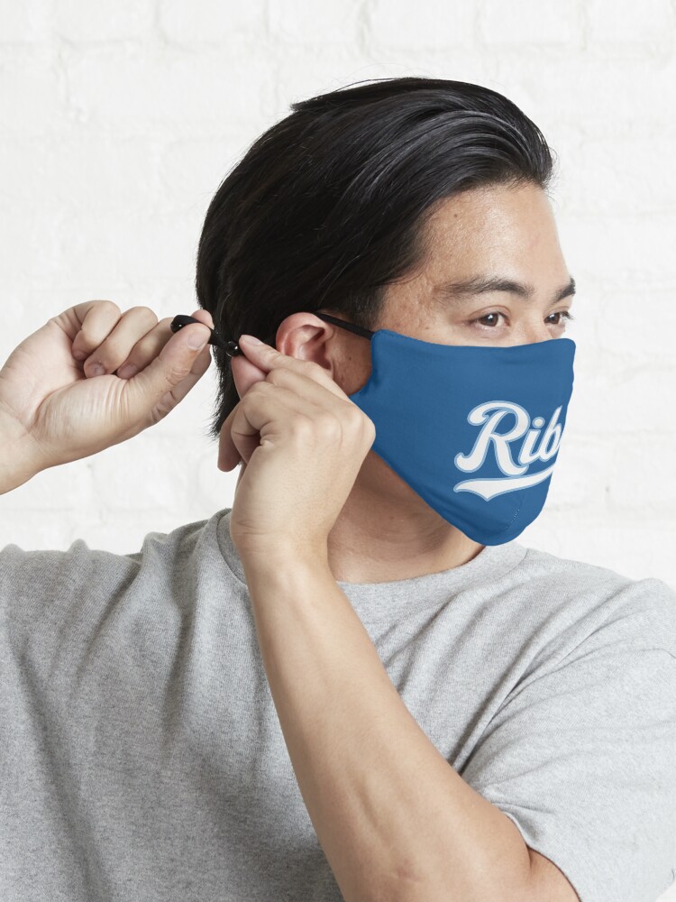 Alternate view of KC Ribs - Blue 2 Mask