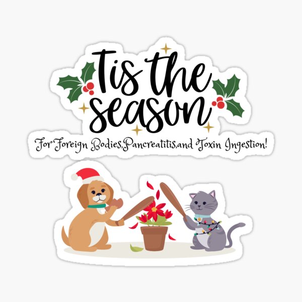 Item preview, Tis The Season For Foreign Bodies, Pancreatitis and Toxin Ingestion!  designed and sold by introVETed.