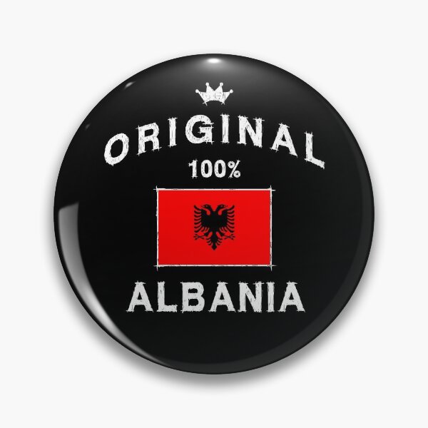 Item preview, Albania Albanian flag flag designed and sold by GeogDesigns.