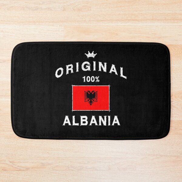 Item preview, Albania Albanian flag flag designed and sold by GeogDesigns.