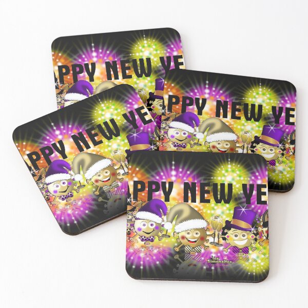 Item preview, New Year's Eve masks with the virus most famous for the Simonsitos designed and sold by simonsitos.