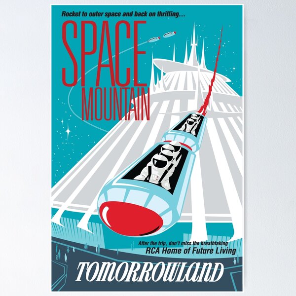 Item preview, Space Mountain designed and sold by Aurora of Andromeda.