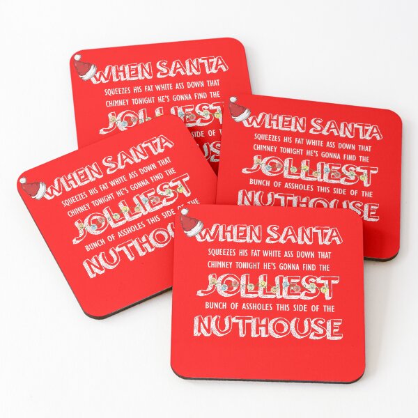  jolliest bunch of christmas vacation Coasters (Set of 4)