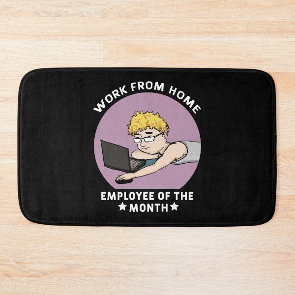 Item preview, Work From Home - Employee of the month (pink) designed and sold by Art-Tease.