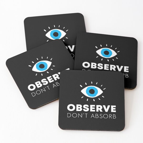 Item preview, Observe Don't Absorb designed and sold by abuse-survivor.