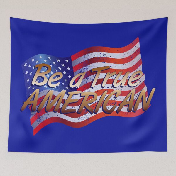 Item preview, Be a True American designed and sold by Warrior Veteran Clothing.