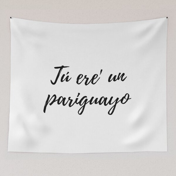 Item preview, Tu ere un pariguayo- Dominican slang designed and sold by gloriasd14.