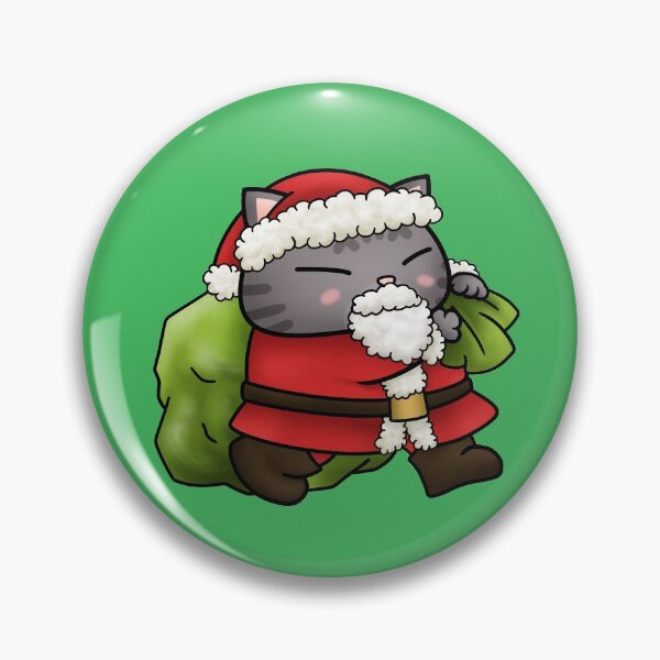 Item preview, Christmas Santa Claus Cat Pattern designed and sold by Takeda-art.
