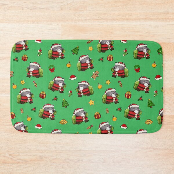Item preview, Christmas Santa Claus Cat Pattern designed and sold by Takeda-art.