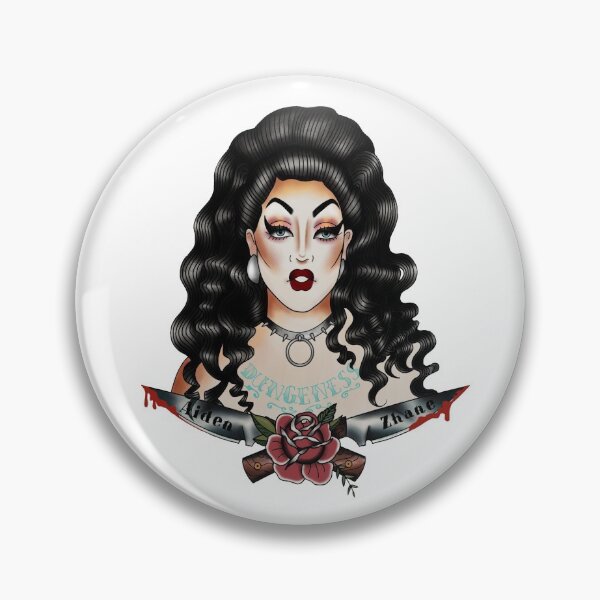 Item preview, Aiden Zhane American traditional tattoo style illustration fan art  designed and sold by Babygoat6.