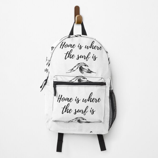 Item preview, Home is where the surf is designed and sold by Papermouse.