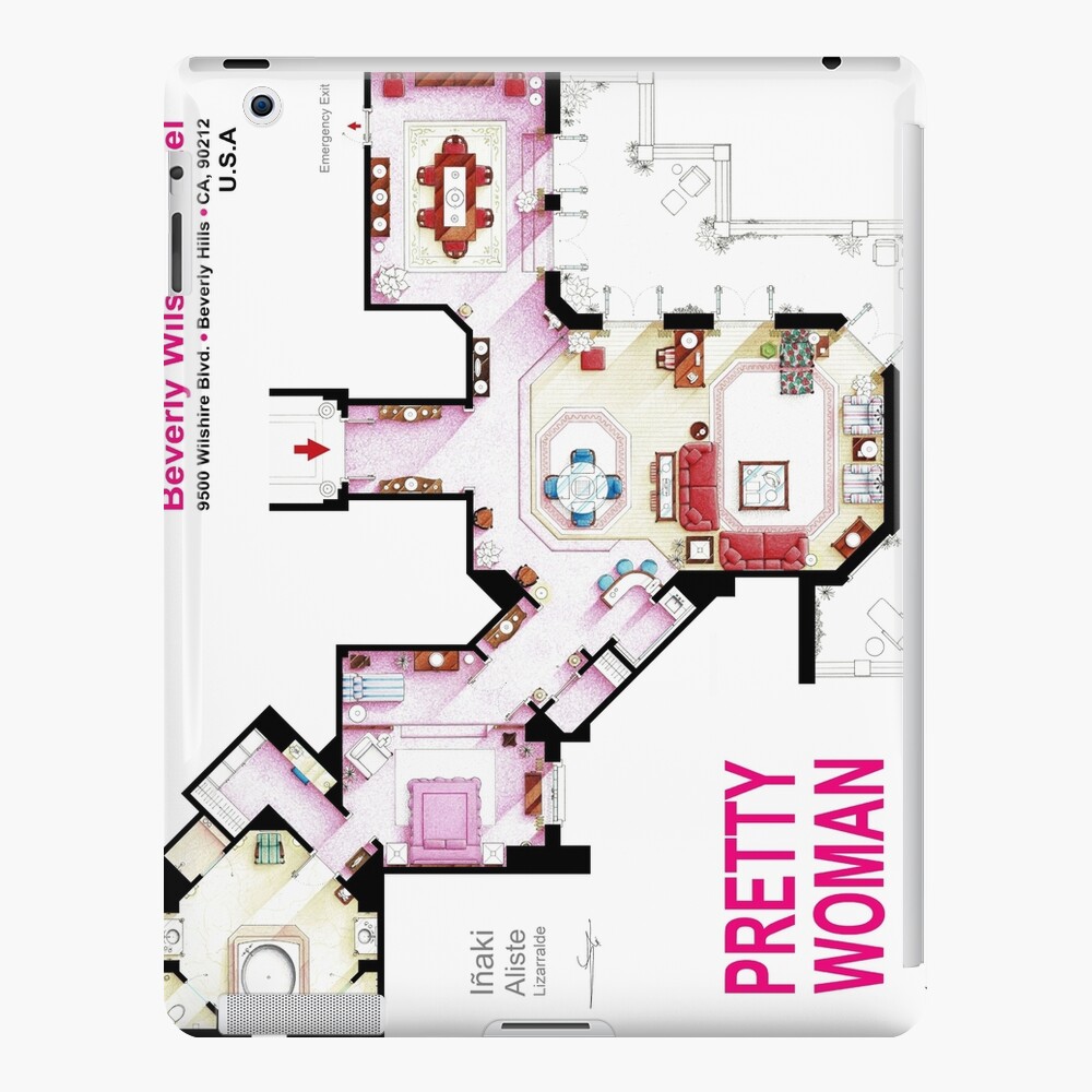 Barney Stinson's apartment iPad Case & Skin by Iñaki Aliste Lizarralde