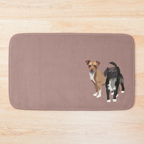 Item preview, Patterdale Dogs Portrait Digital Illustration designed and sold by sherylwylie.