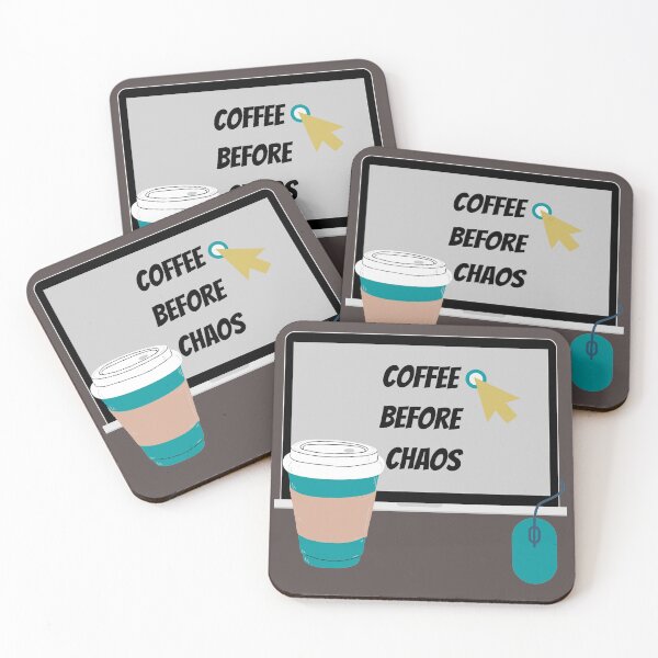 Item preview, Coffee Before Chaos designed and sold by SunfullyYours.