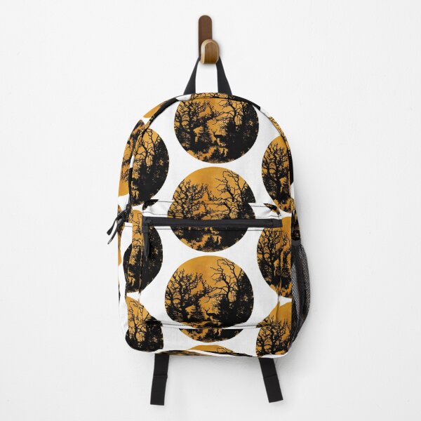 Item preview, Forest Silhouette on Golden Sphere designed and sold by paivihollander.