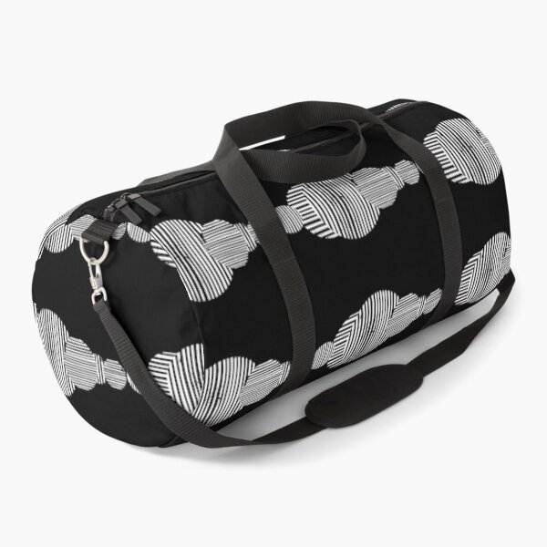Item preview, Striped clouds - white designed and sold by Silbek.