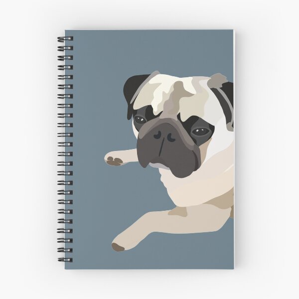 Item preview, Pug Dog Portrait Digital Illustration designed and sold by sherylwylie.